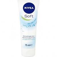 Nivea Soft Refreshingly Soft Moisturising Cream - Pack of 75ml Tube
