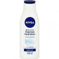 NIVEA Body Lotion Express Hydration for Normal and Dry Skin - Pack of 250ml