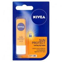 nivea lip balm sun protect spf 30 pack of 48g tube