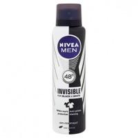 Nivea Men 48h Antiperspirant Invisible for Black and White Clothes - Pack of 150ml
