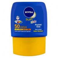 nivea sun kids moisturising sun lotion spf 50 very high pack of 50ml