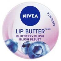 nivea lip butter blueberry blush 167g tin