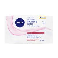 Nivea Daily Essentials Gentle Facial Cleansing Wipes Dry