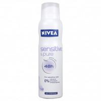 Nivea Women 48h Antiperspirant Pure and Sensitive - Pack of 150ml