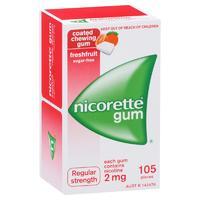 Nicorette Gum Fruit 2mg