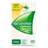 Nicorette Gum Fruit 6mg