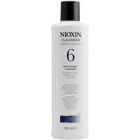 Nioxin System 6 Cleanser Shampoo for Noticeably Thinning Medium to Coarse Hair Chemically Treated 300ml