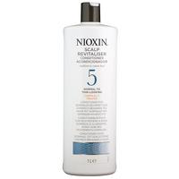 Nioxin System 5 Scalp Revitaliser Conditioner for Normal to Thin Looking Medium to Coarse Hair Chemically Treated 1000ml