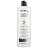 Nioxin System 2 Scalp Revitaliser Conditioner for Noticeably Thinning Fine Hair 1000ml