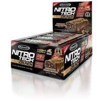 nitro tech crunch protein bar 12x65g choc peanut butter