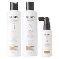 Nioxin System 3 3 Part System Kit for Normal to Thin Looking Fine Hair Chemically Treated