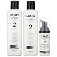 Nioxin System 2 3 Part System Kit for Noticeably Thinning Fine Hair