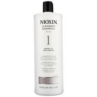 Nioxin System 1 Cleanser Shampoo for Normal to Thin Looking Fine Hair 1000ml