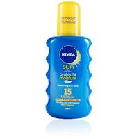 Nivea Protect & Moisture Sun Sprays SPF 15 200ml