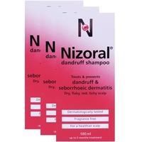 Nizoral Dandruff Shampoo Triple Pack