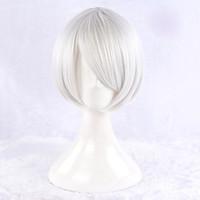nier automata yorha no 2 type b short white cosplay wig
