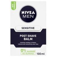 nivea for men sensitive post shave balm