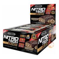 nitrotech crunch bar 12 bars cookies cream