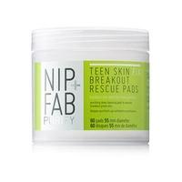 nipfab teen skin fix cleansing pads 80ml