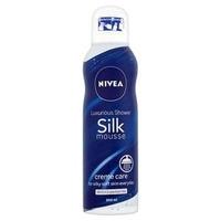 Nivea Shower Silk Mousse Creme Care 200Ml