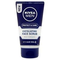 nivea for men exfoliating face scrub 75ml