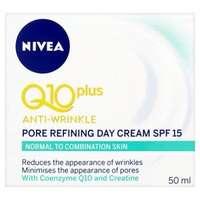 nivea q10 plus anti wrinkle pore refining day cream 50ml