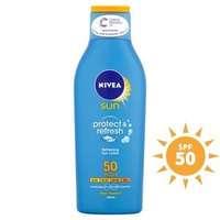 nivea sun protect refresh sun lotion spf50 200ml