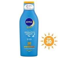 nivea sun protect refresh sun lotion spf30 200ml