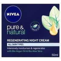 nivea visage pure natural night cream