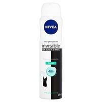 nivea female black white fresh deodorant 250ml