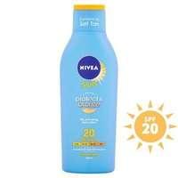 nivea sun protect bronze tan activating lotion spf20 200ml