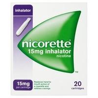 Nicorette Inhalator 15mg 20 Cartridges