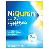 niquitin mint lozenges 2mg 72s