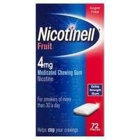 Nicotinell Fruit Gum 4mg 72s