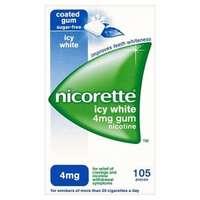 Nicorette Icy White 4mg x 105 Pieces