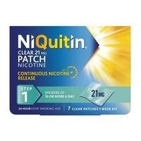 NiQuitin Clear Patch 21mg 7 day