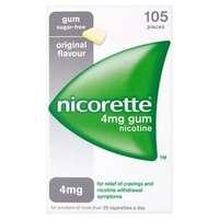 Nicorette Gum Original 4mg x 105