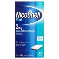 nicotinell mint gum 2mg 72s