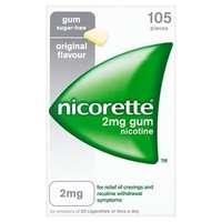 Nicorette Original Gum 2mg x 105 Pieces