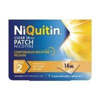 NiQuitin Clear Patch 14mg 7 Day