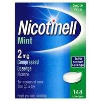 nicotinell mint 2mg lozenges 144s