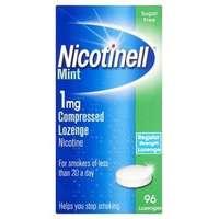 nicotinell mint 1mg lozenges 96s