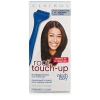 nicen easy root touch up permanent colour dark brown 4
