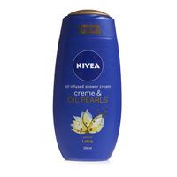 Nivea Shower Creme and Oil Pearls Scent of Lotus 250ml