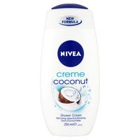 Nivea Shower Coconut Cream 250ml