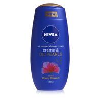 Nivea Shower Creme Oil Pearls Cherry Blossom 250ml
