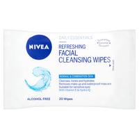 Nivea Daily Essentials Wipes Normal Meduim 20pk