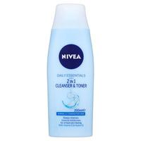 Nivea Daily Essentials Cleanser and Toner 2in1 200ml