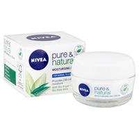 Nivea Pure and Natural Moisturising Day Cream 50ml
