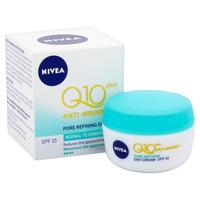 Nivea Q10 Plus Anti Wrinkle Pore Refining Day Cream for Normal and Combination Skin SPF15 50ml